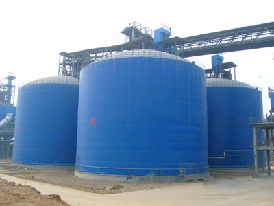 康巴什水泥钢板库改造