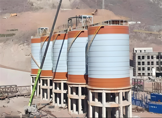 康巴什高架钢板仓